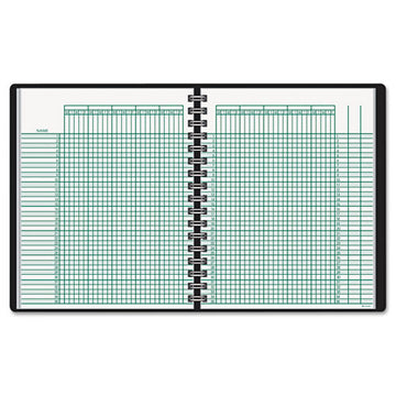 AT-A-GLANCE® Undated Class Record Book, Nine To 10 Week Term: Two-page Spread (35 Students), 10.88 X 8.25, Black Cover freeshipping - TVN Wholesale